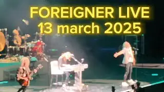 Foreigner Live from Miami Fl 3/13/2025 Theatre Hard Rock Live USA