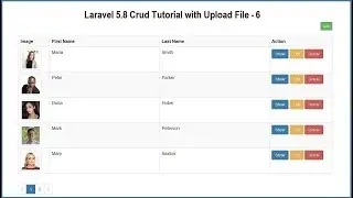 Laravel 5.8 Crud Tutorial with Upload File - 6