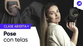 📷 Aprende a Tomar Fotografía para Embarazadas con Telas