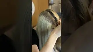 Накладка из волос по типу наращивания 