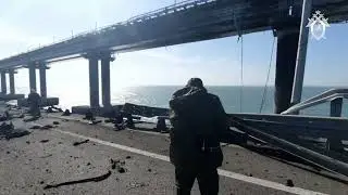 СУ опубликовал видео с Крымского моста