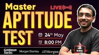 MASTER APTITUDE TEST! Ft. Monu Bhaiya