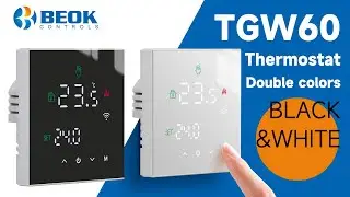 TGW60 Series Tuya WiFi Thermostat/White/Black Color Room Thermostat