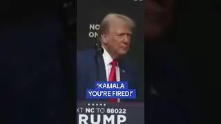 Donald Trump says Kamala, youre FIRED!