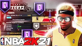 * NEW * NBA 2K21 2X BADGE GLITCH AFTER PATCH! HOF BADGE GLITCH (PS4 & XBOX)