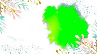 Ink Wedding Invitation Green Screen Template | Green Screen Wedding Invitation Template Free