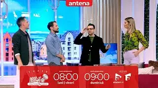 Magicianul Robert Tudor, între comic și magie: lingura îndoită pe foaie