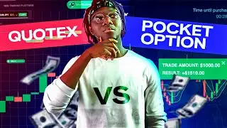 WHY YOU NEED 2 BINARY OPTIONS BROKERS  | QUOTEX VS POCKET OPTION LIVE TRADING