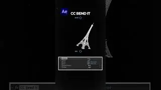 The CC BEND IT Effect in AFTER EFFECTS Explained...