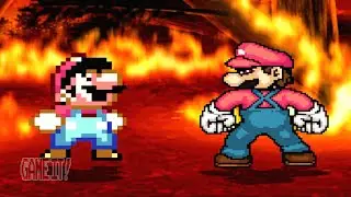 OP MARIOS OBLITERATES MUGENS IN SURVIVAL MODE... UNTIL DESTROYED BY UNEXPECTED FOE!