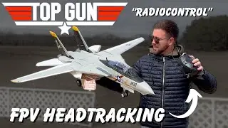 Flying the ICONIC new RC Jet from the cockpit! - Freewing Twin 64mm F-14