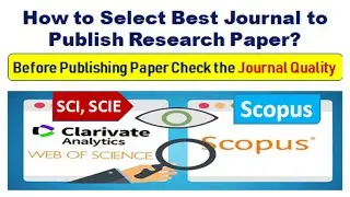 Find Scopus & SCI Indexed Journal Easily | Check Scopus Journal, SCI / Web of Science Journals #sci