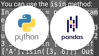 Use a list of values to select rows from a Pandas dataframe