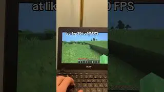 Minecraft on a 7 year old Chromebook but linux 