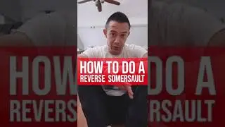 How To Do A Reverse Somersault 