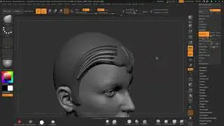 Creating Hair in ZBrush 2019 - FREE Brush