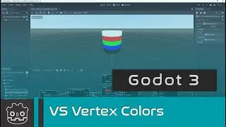 Godot 3 - Visual Shaders and Vertex Colors