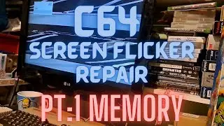 My Childhood Commodore 64 Flickering Screen/ Blank screen - Back from the Dead Part 1 - Memory