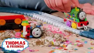 A Perfect Percy Birthday! | Thomas & Friends Shorts | Kids Cartoon