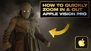 Fastest Way to Zoom In/Out on Apple Vision Pro - EASY!