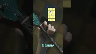 E Major Chord 🎸 #guitarlesson #guitarchords