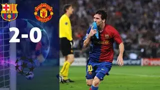 Barcelona vs Manchester United (2-0) 08/09 UCL final