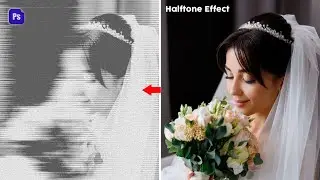 Photoshop Tutorial | Creating Dotted Halftone Motion Blur Effect in Photoshop