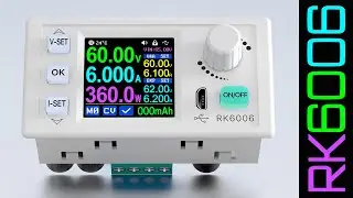 RIDEN RK6006-BT: небольшой конвертер напряжения на 360W с хорошими характеристиками
