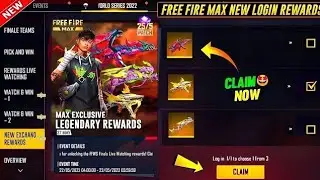 MAX EXCLUSIVE LEGENDARY REWARDS || GARENA FREE FIRE