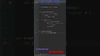 100 % Cpu load with Python || Python Programing || Threading || Code Short (100 Subscriber Special)