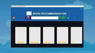 Book Recommender System Project | Python Application || GUI Tkinter Project