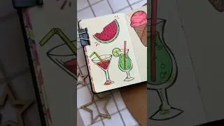 Как нарисовать коктейль🍸Подписывайся🍸Тгк:D1ashenka