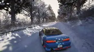 NISSAN SILVIA TSUKUBA SNOW DRIFT НИССАН СИЛЬВИА СНЕЖНЫЙ ДРИФТ