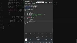#49 While Loop | Reverse program using while loop in C | 