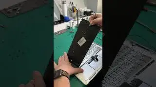 MacBook Air 1466 залил полный бак Клаве!