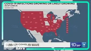 COVID-19 surges across the U.S. over the summer