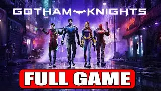 GOTHAM KNIGHTS Full Gameplay Walkthrough / No Commentary【FULL GAME】