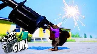 Squirrel With A Gun All Cutscenes (Full Game Movie) 4K 60FPS UHD