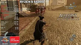 ASSASSINS CREED 3 REMASTERED - RYZEN 5 5500U - 16GB RAM - VEGA 7