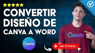 Cómo CONVERTIR un Diseño de CANVA A WORD | 📃 Paso a paso 📃