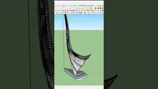 Making Of Yoga shala Inspired By Angels Trumpet Sketchup,Vray6