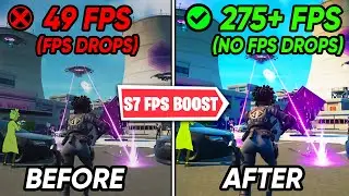 How To Fix FPS Drops in Fortnite Chapter 2 ~ Season 7 | Boost FPS & Lag Fix Guide~Fortnite FPS Boost