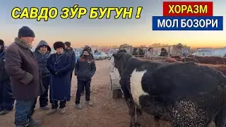 ХОРАЗМ БОГОТ МОЛ БОЗОРИ 18-ЯНВАР 2023г САВДО ЗУ́Р БУ́ЛДИ ! ХОРАЗМ БОЗОР