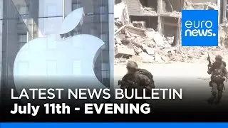 Latest news bulletin: July 11th 2024 Evening | euronews 🇬🇧