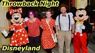 Old School Disneyland: THROWBACK NIGHT April 2023! | Travel Day