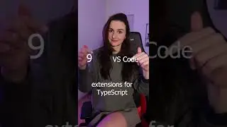 9 VS Code Extension for Typescript  || #vscode  #typescript  #coding   #shorts #girlswhocode