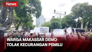 Warga Makassar Demo Tolak Kecurangan Pemilu di Depan Kantor KPU - iNews Sore 01/03