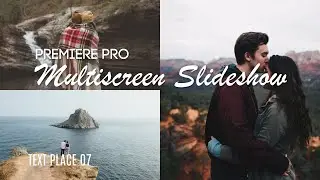 Free Premiere Pro Template - Multiscreen Slideshow