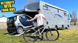 MY NEW MOTORHOME IS INSANE - ULTIMATE MTB TOUR BUS!