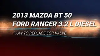 Ford Ranger Egr valve replacement